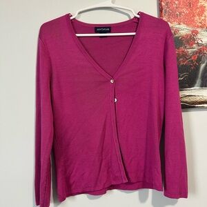 Ann Taylor Pink Cardigan